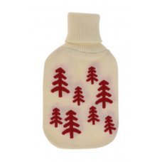 Χριστουγεννιάτικη Θερμοφόρα με Σχέδιο - Δεντράκια (33cm)